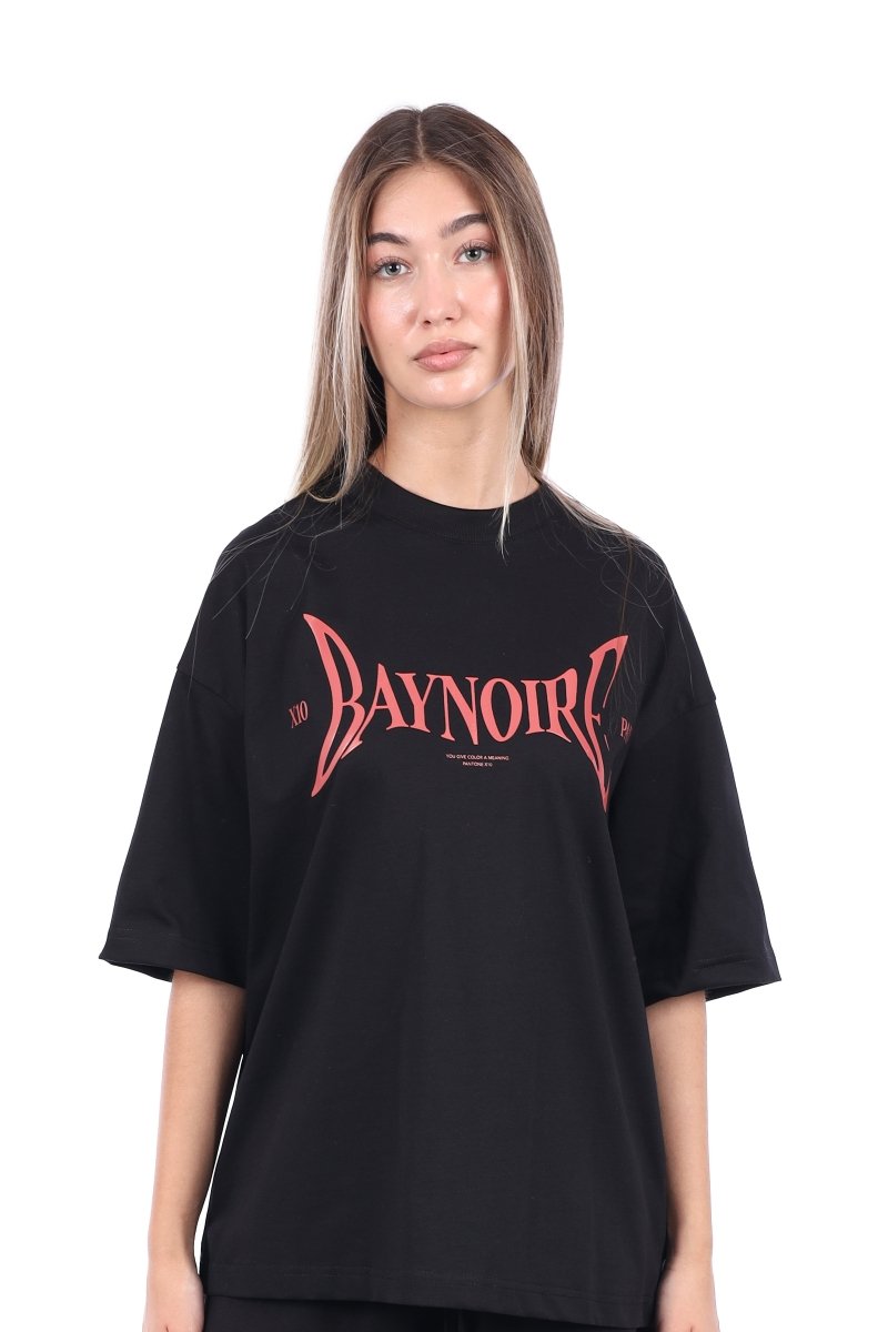 Black PL X10 Oversized T-shirt - Baynoire