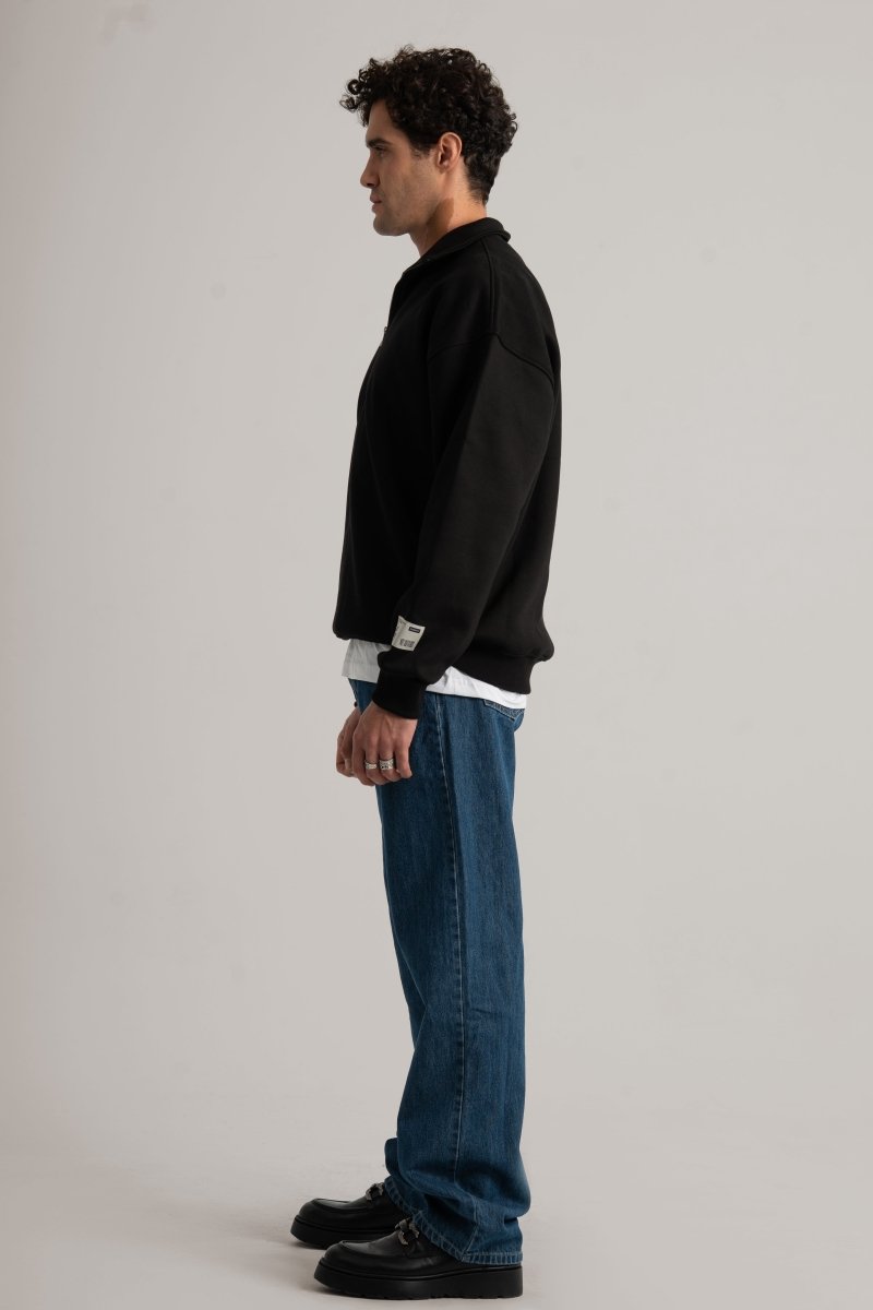 Black Q - Zipper Sweatshirt V3 - Baynoire