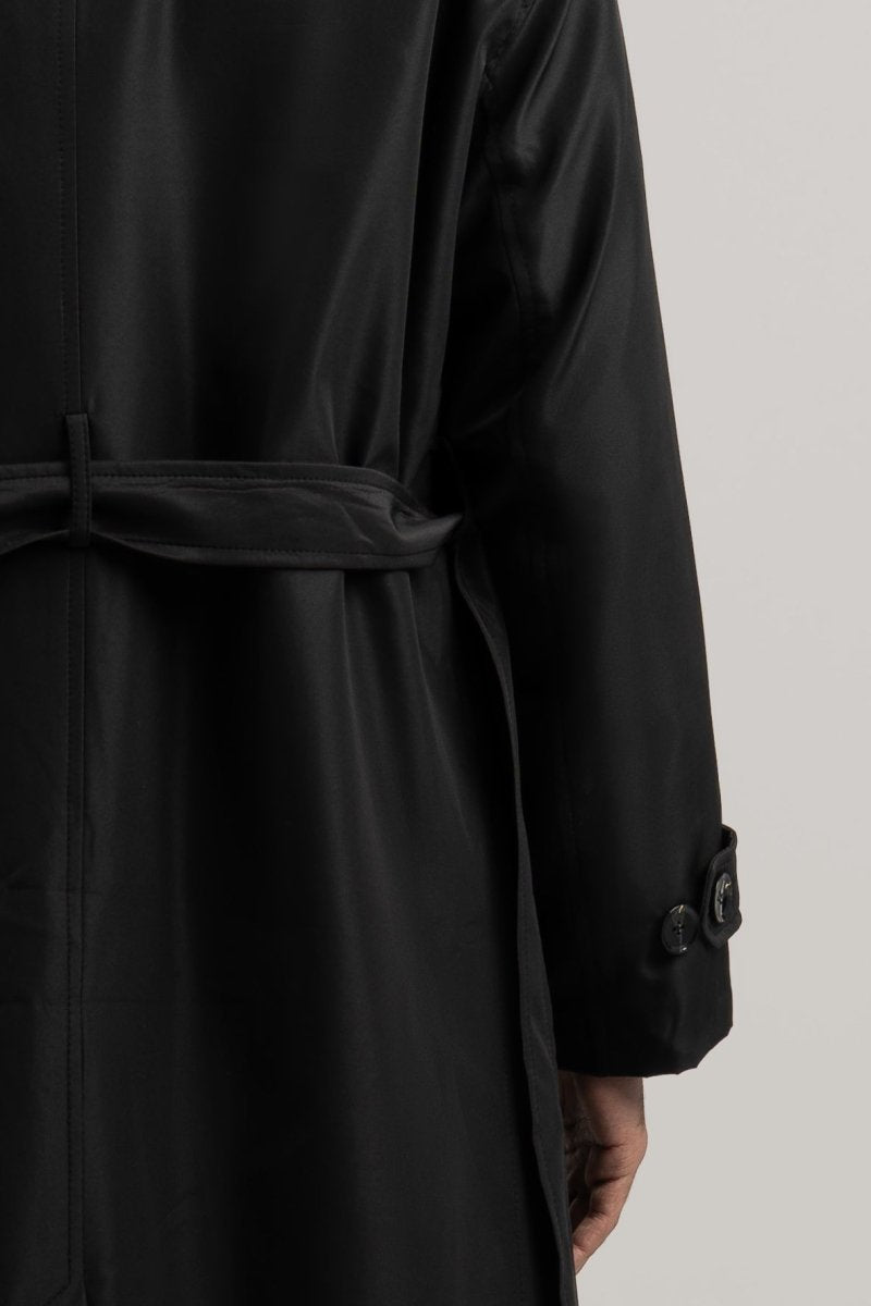 Black Trench Coat - Baynoire