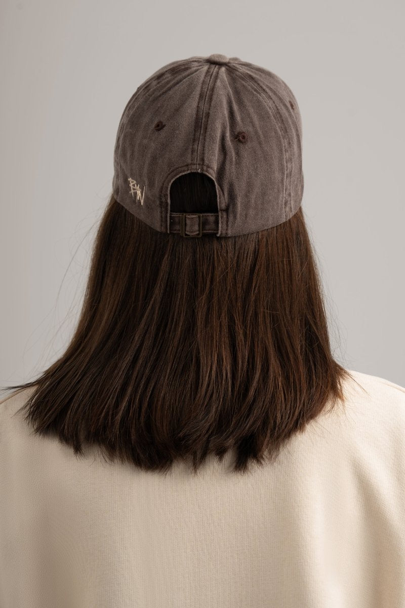 Brown BYN Emblem Cap - Baynoire