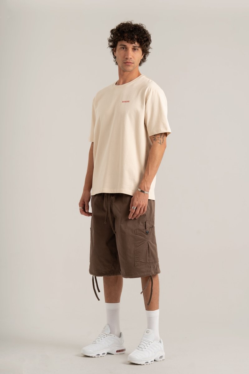 Brown Cargo Shorts - Baynoire
