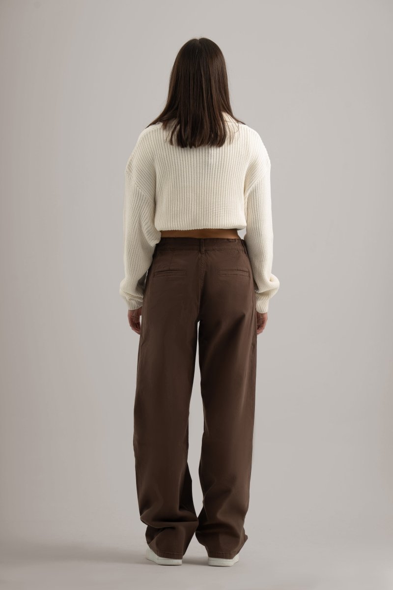 Brown Chino Pants - Baynoire