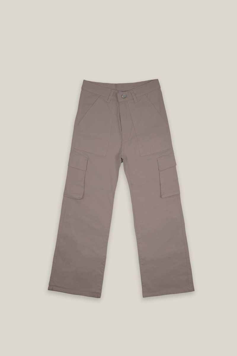 Brown Core Cargo Pants - Baynoire