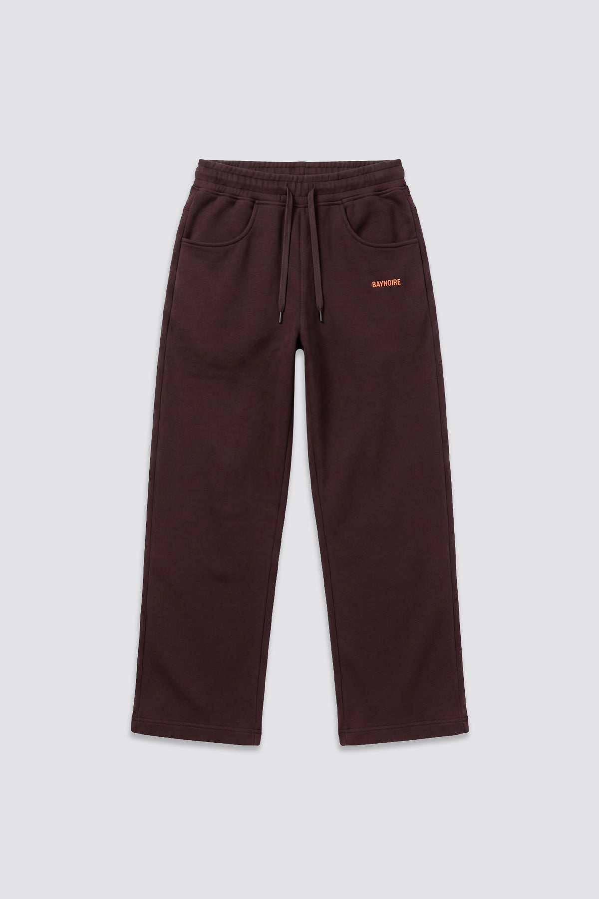 Dark Brown Logo II PL Oversized Sweatpants