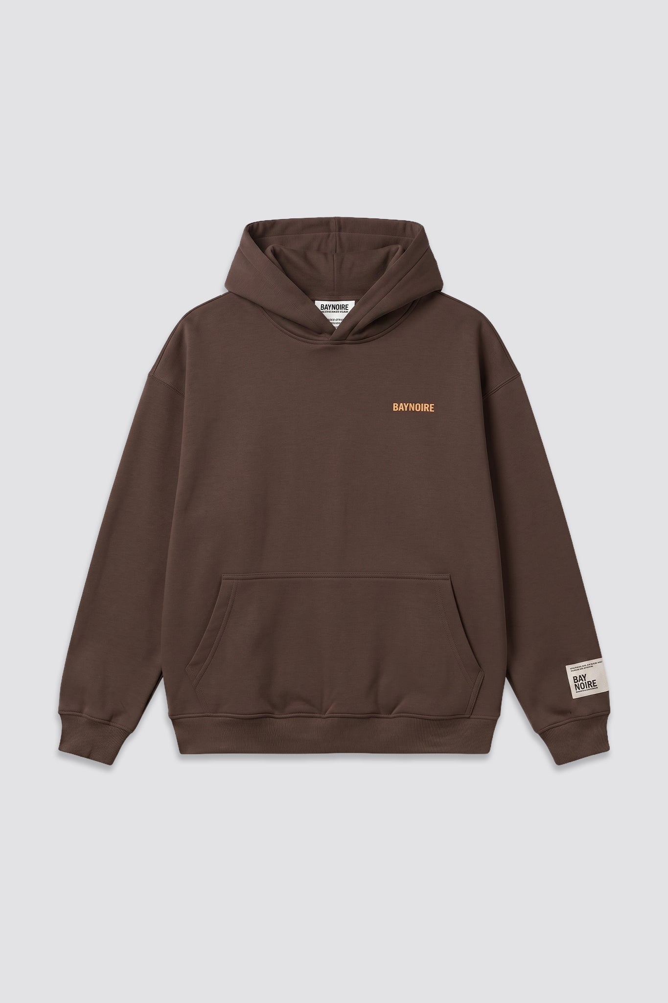 Brown Logo II PL Oversized Hoodie