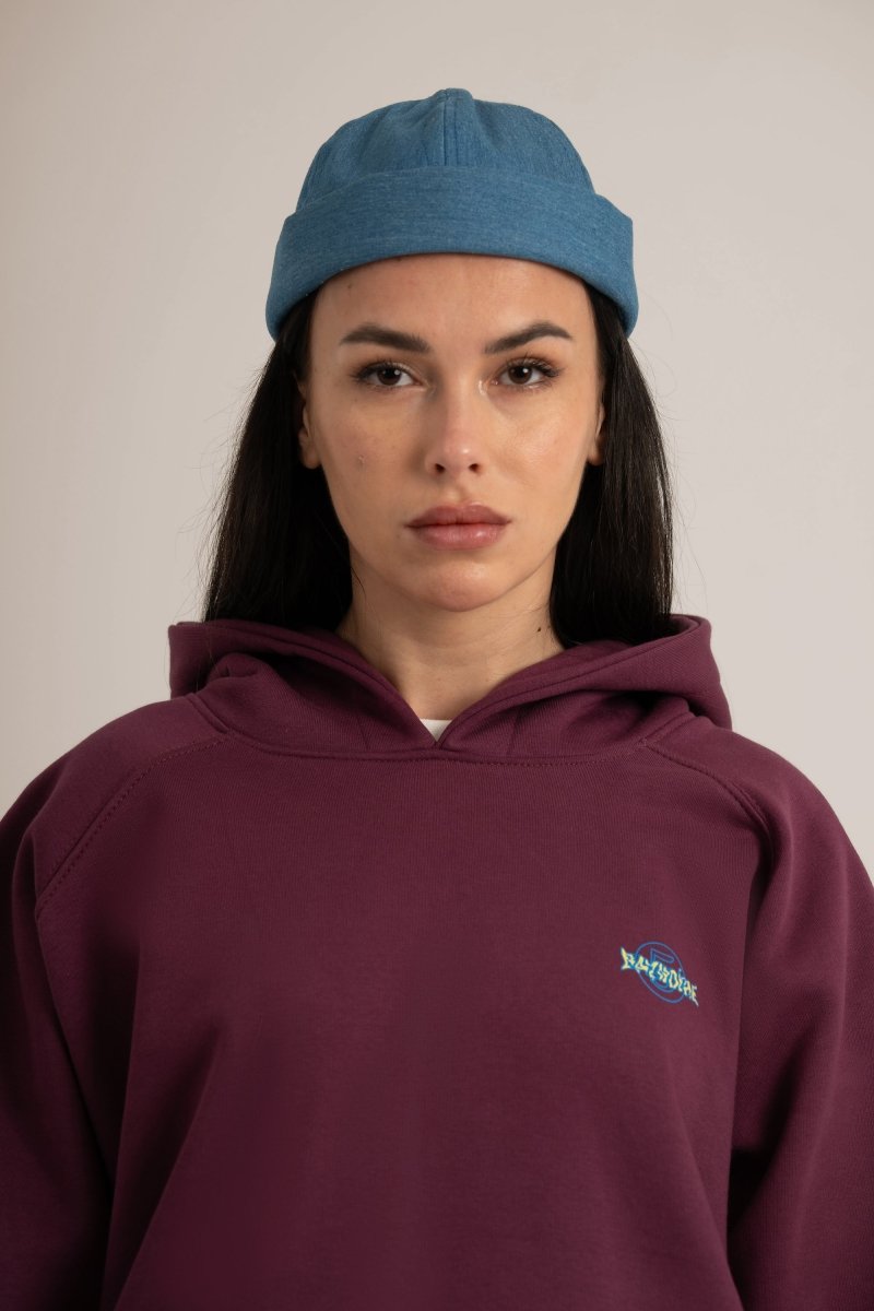 Burgundy Five Years Hoodie - Baynoire