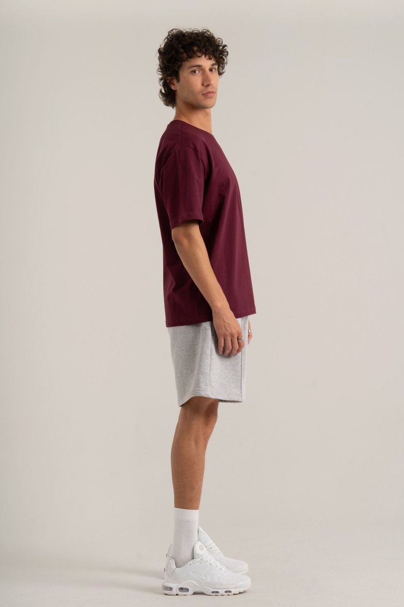 Burgundy Logo II PL Regular Fit T-shirt - Baynoire