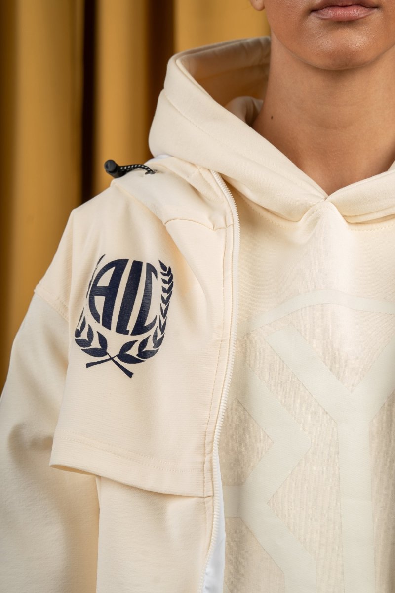 BYN X ALC Chalk Windbreaker Jacket - Baynoire