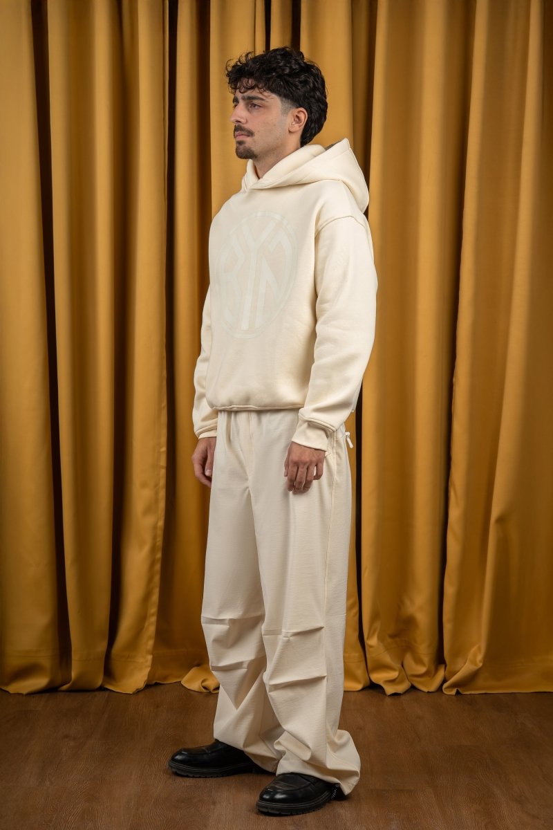 BYN X ALC Cream Chalk Hoodie - Baynoire