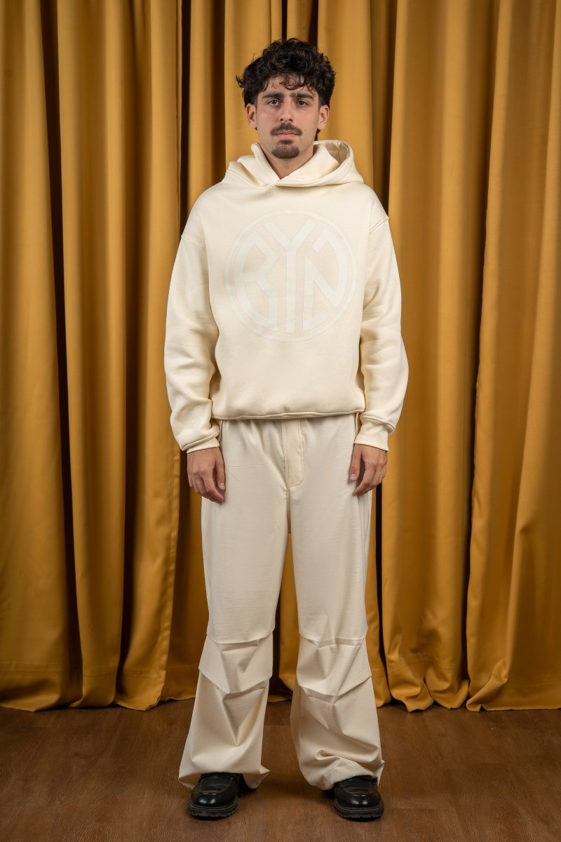BYN X ALC Cream Chalk Hoodie - Baynoire