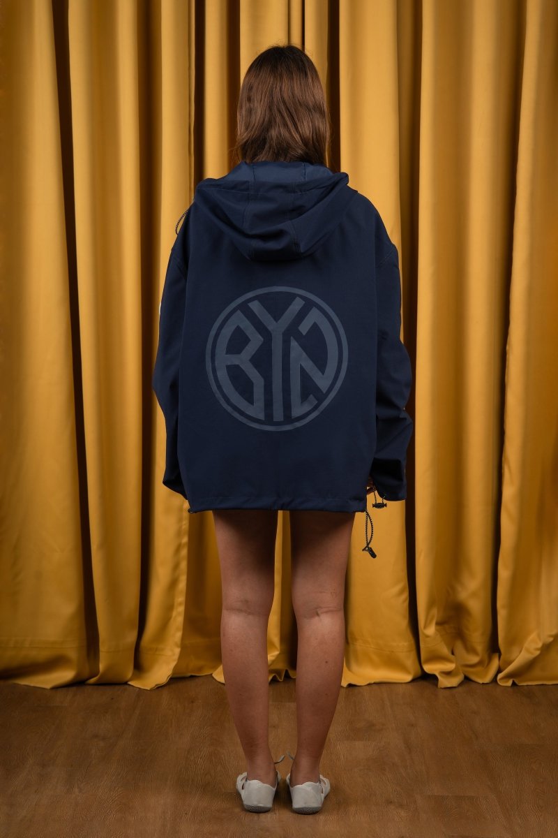 BYN X ALC Navy Windbreaker Jacket - Baynoire