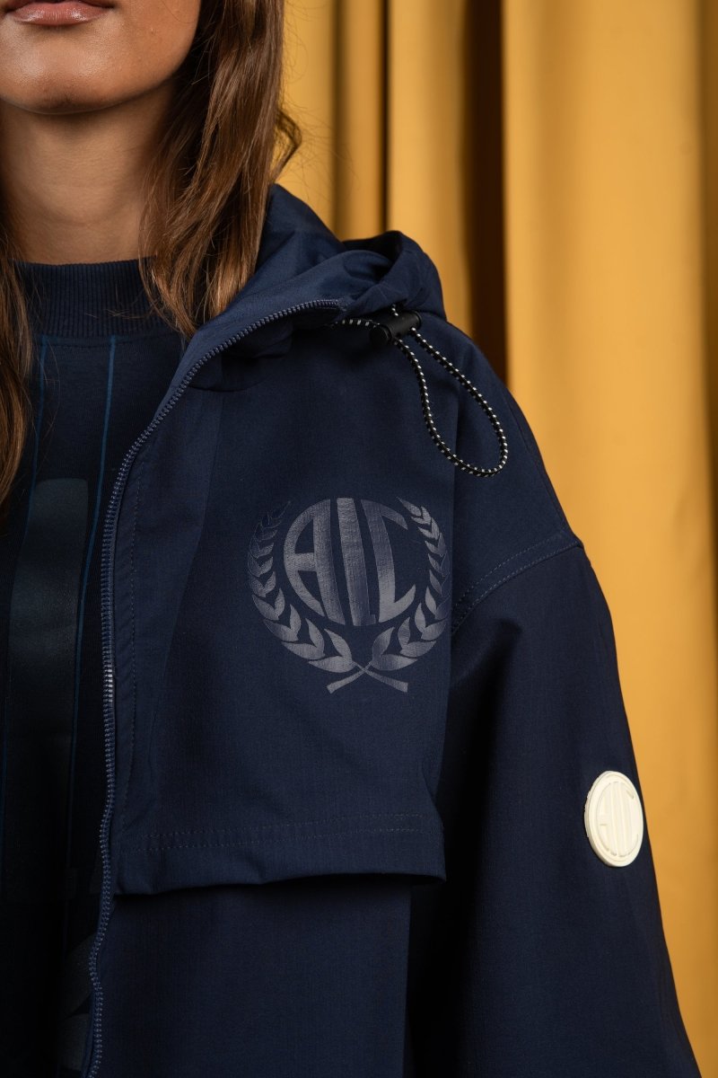 BYN X ALC Navy Windbreaker Jacket - Baynoire