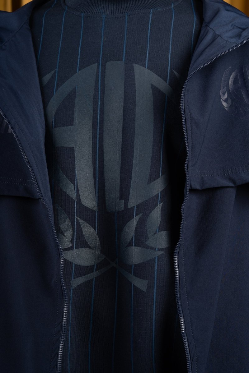 BYN X ALC Navy Windbreaker Jacket - Baynoire