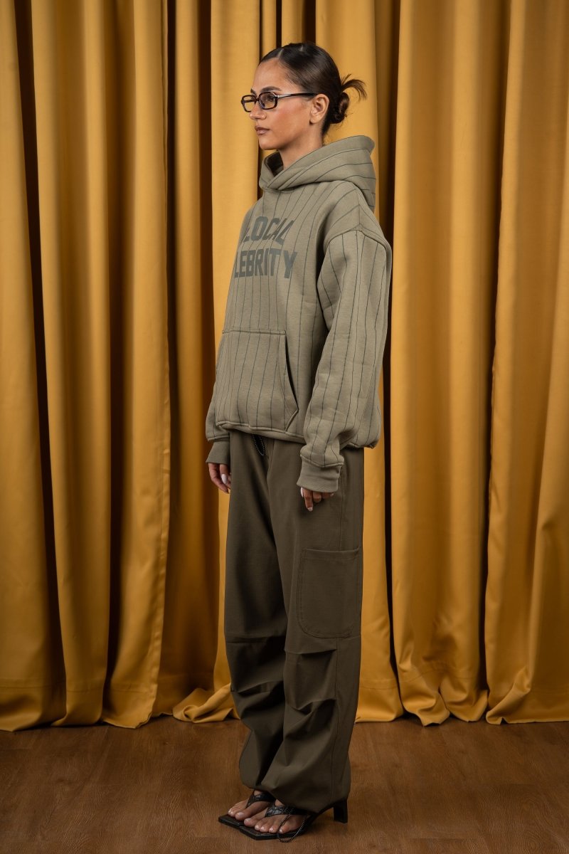 BYN X ALC Olive Parachute Cargos - Baynoire