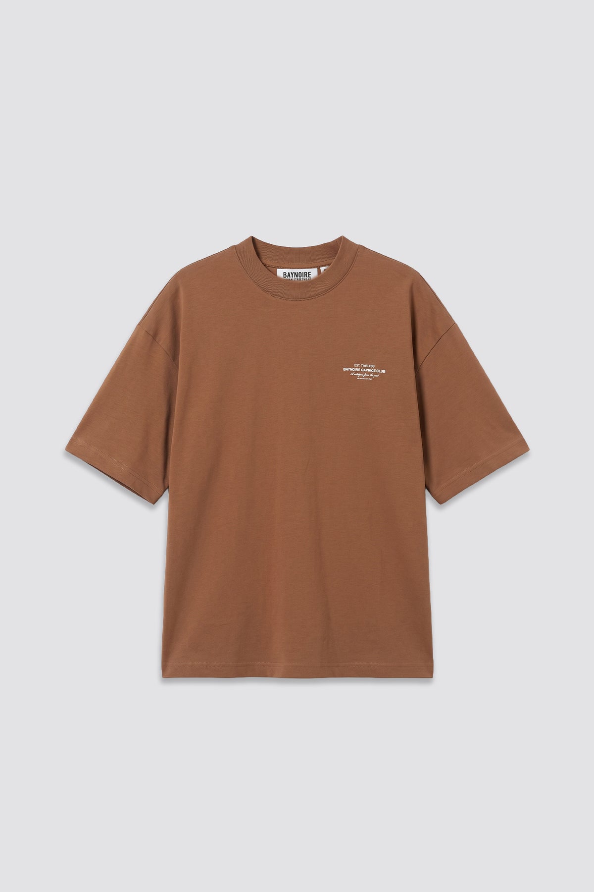 Brown Caprice Club Oversized T-shirt