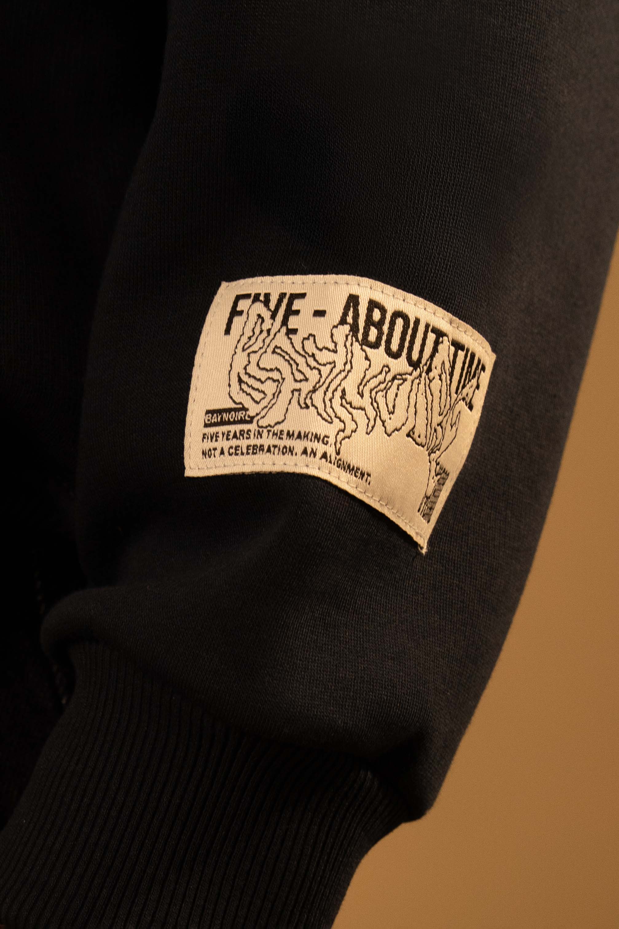 Navy Dinosaurie 02 Oversized Hoodie