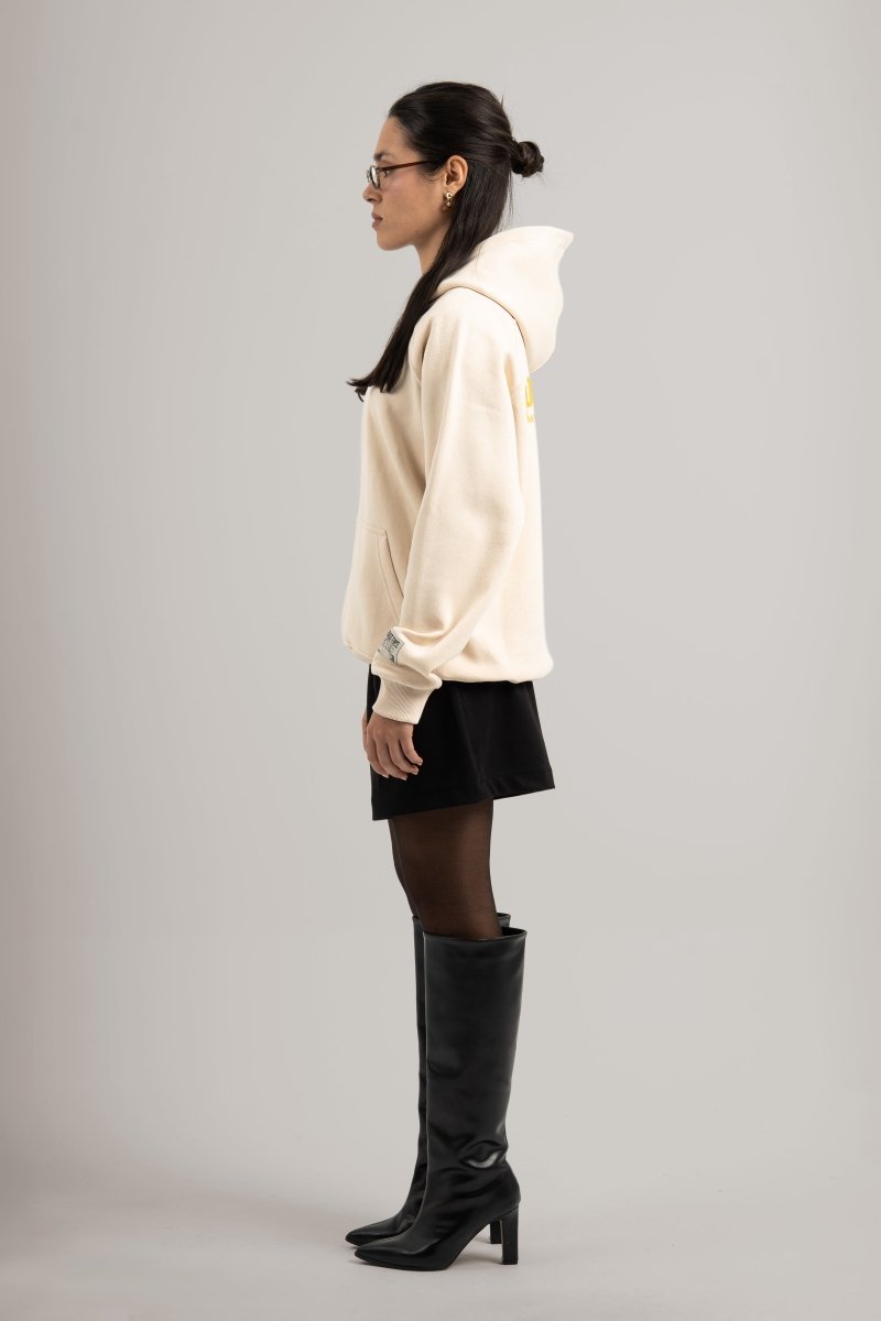 Cream BYN Internal Hoodie - Baynoire