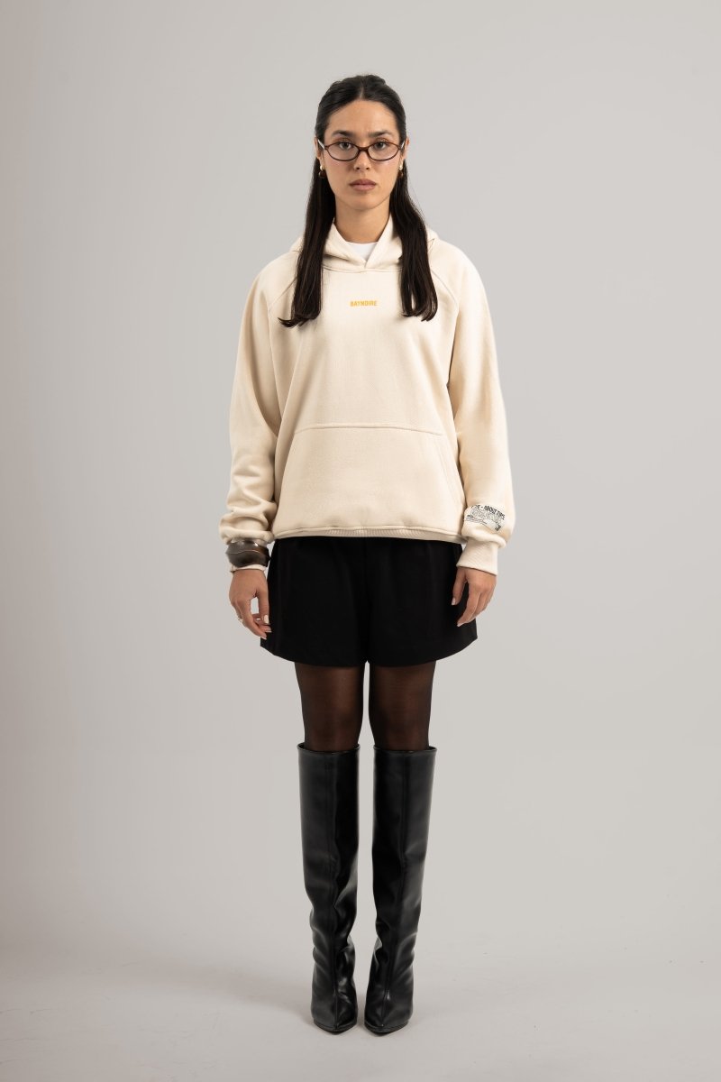 Cream BYN Internal Hoodie - Baynoire