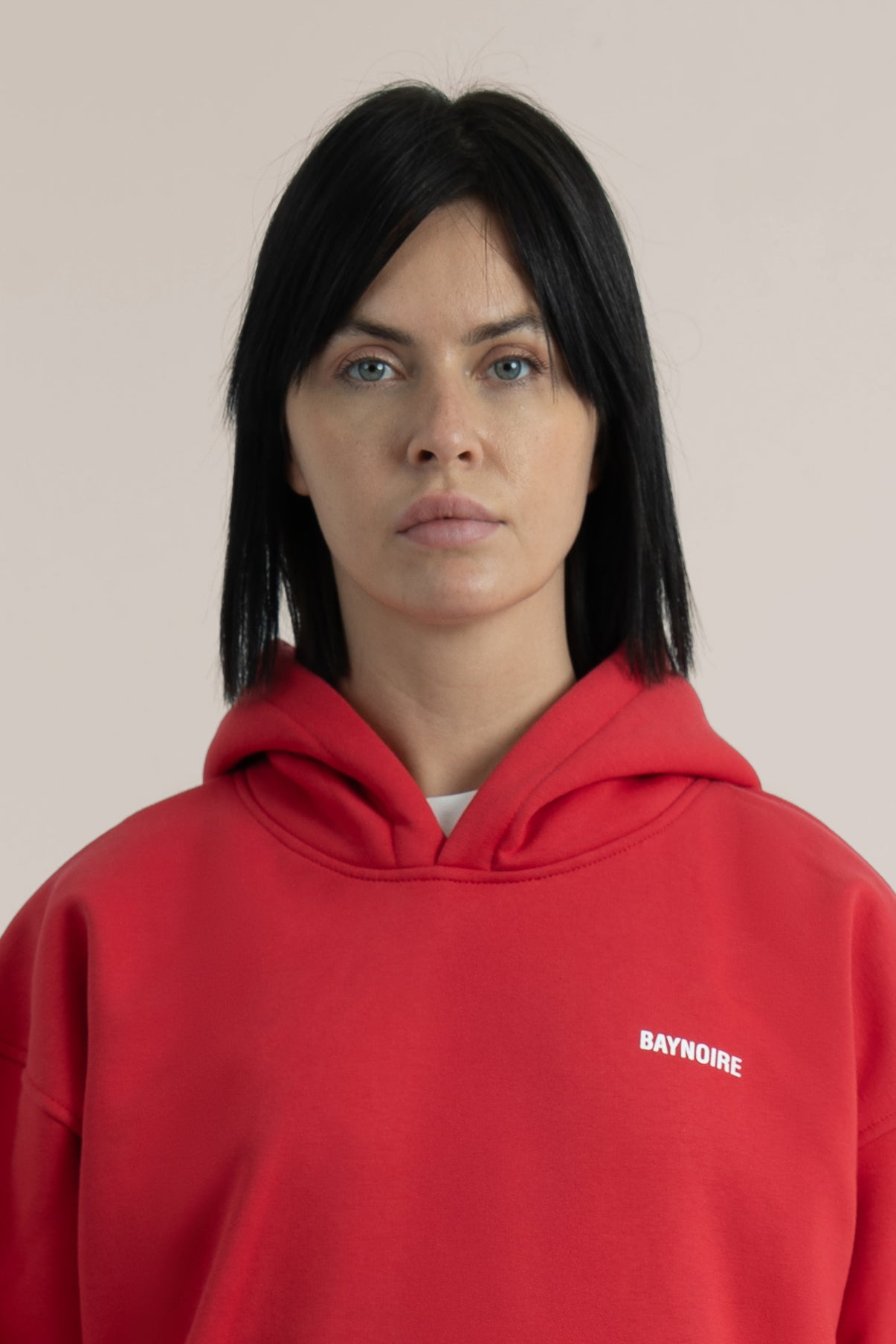 Red Logo II PL Oversized Hoodie