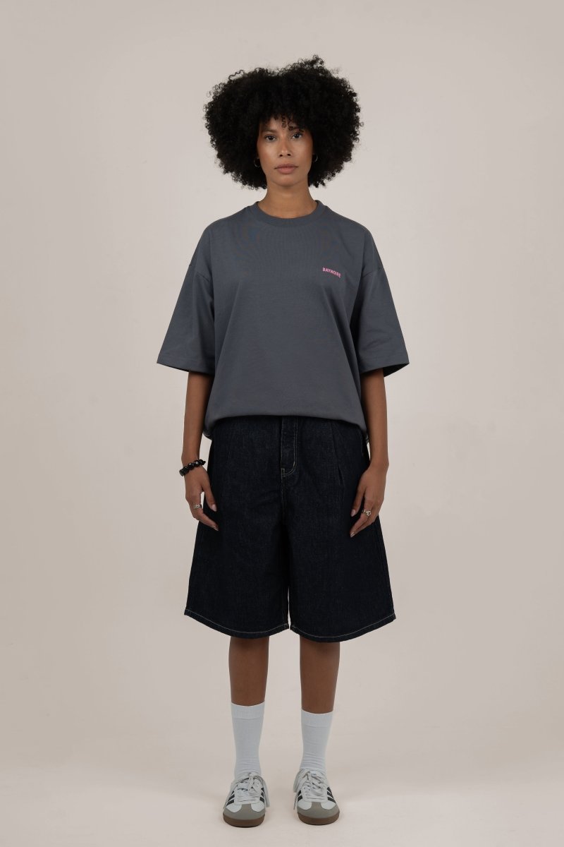 Dark Blue II Denim Shorts - Baynoire