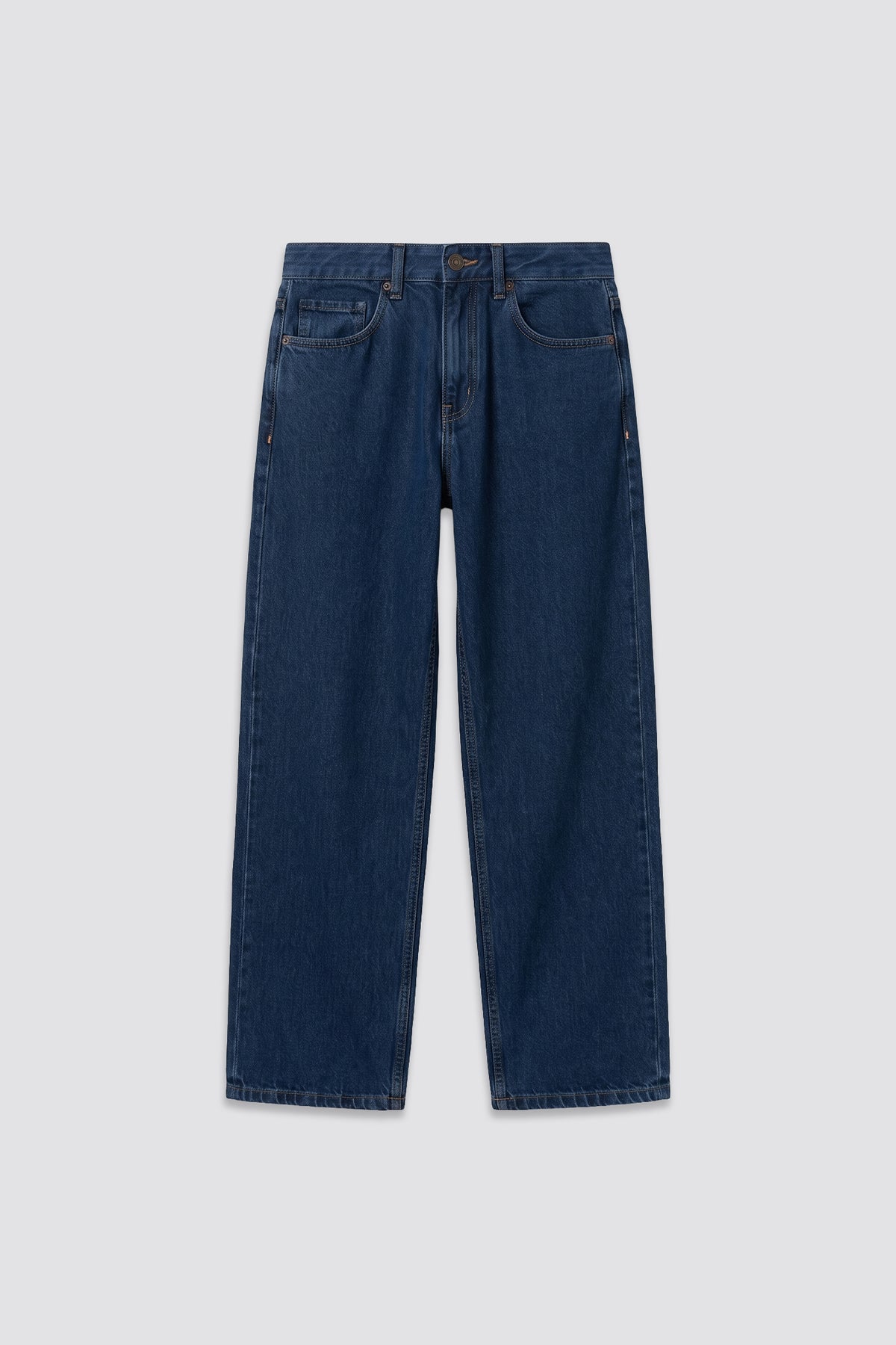 06D-1 Relaxed Dark Blue Jeans