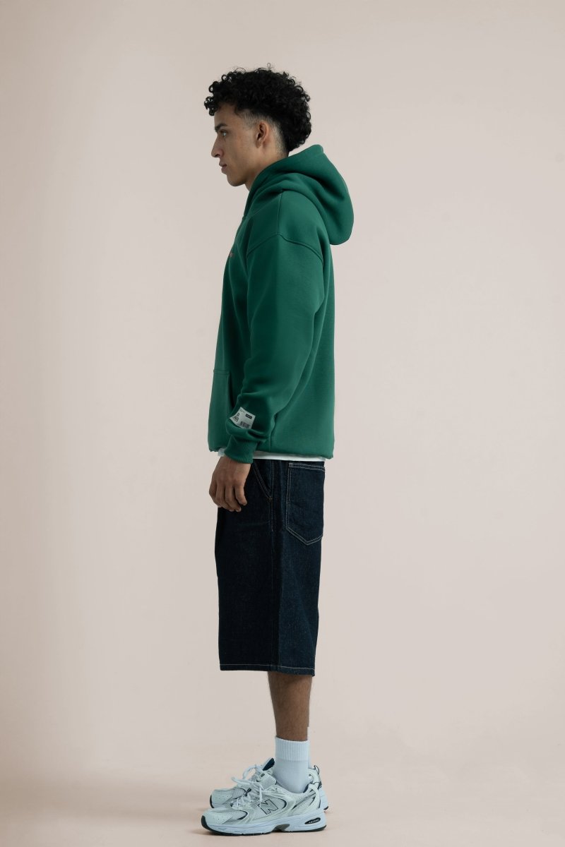 Forest Logo II PL Oversized Hoodie - Baynoire