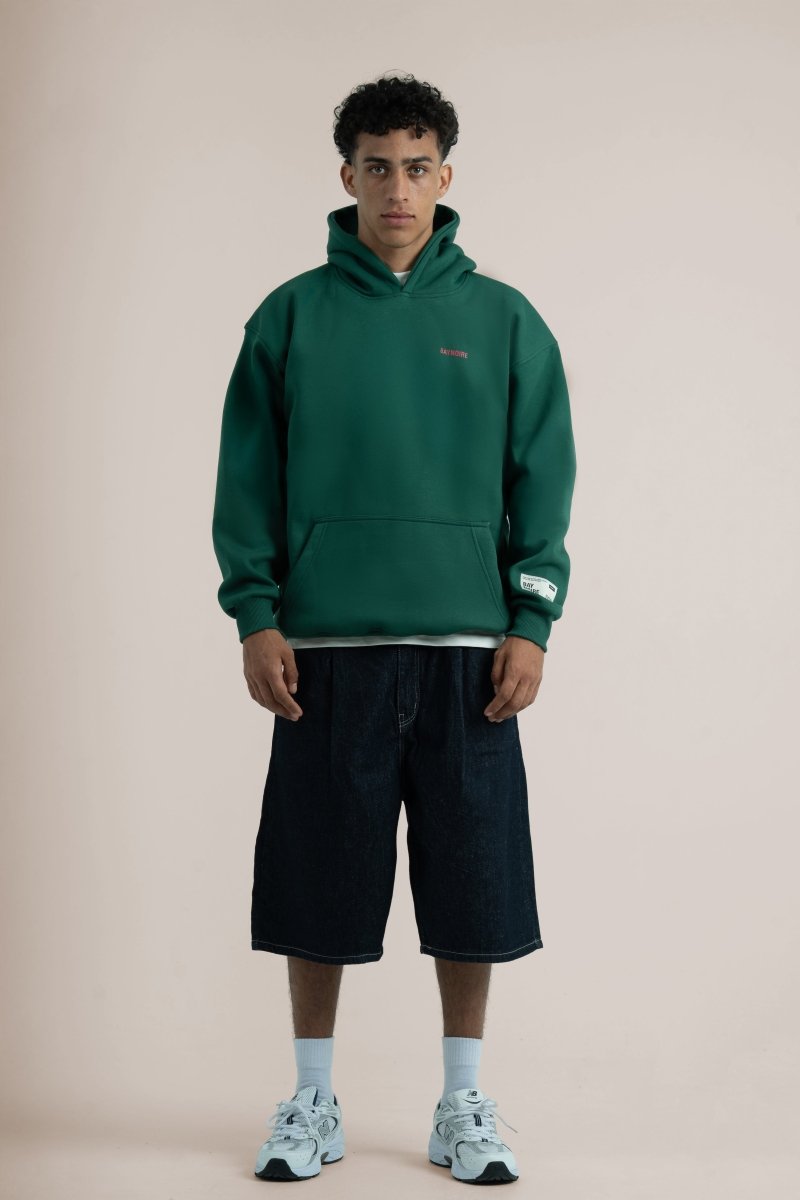 Forest Logo II PL Oversized Hoodie - Baynoire