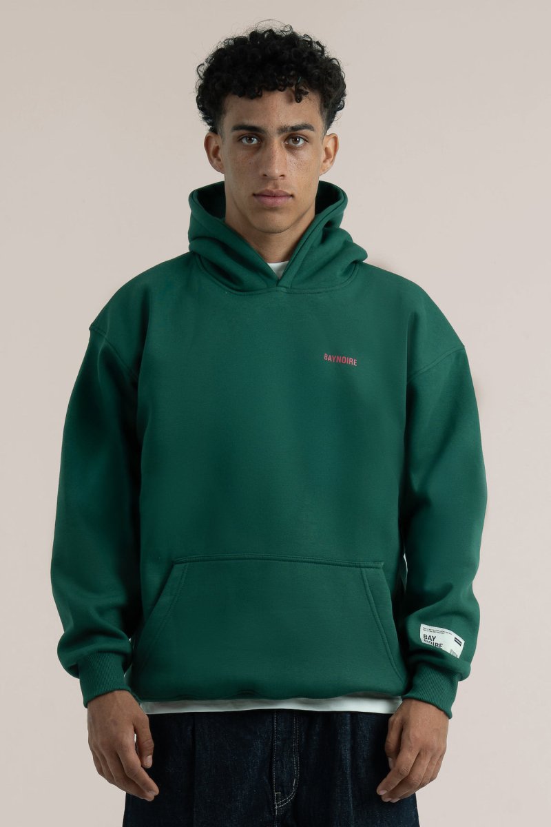 Forest Logo II PL Oversized Hoodie - Baynoire