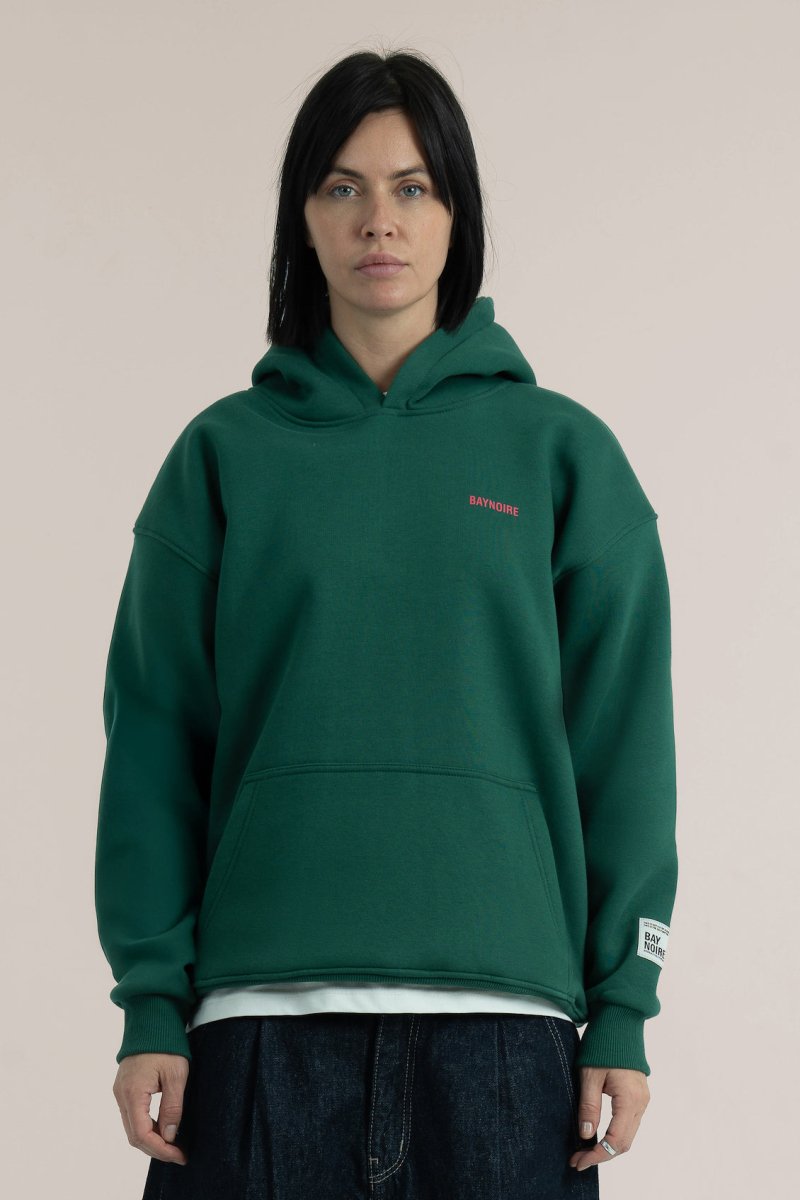 Forest Logo II PL Oversized Hoodie - Baynoire