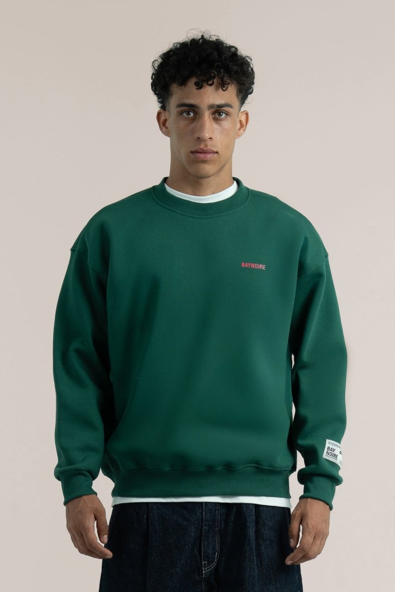 Forest Logo II PL Oversized Sweatshirt - Baynoire