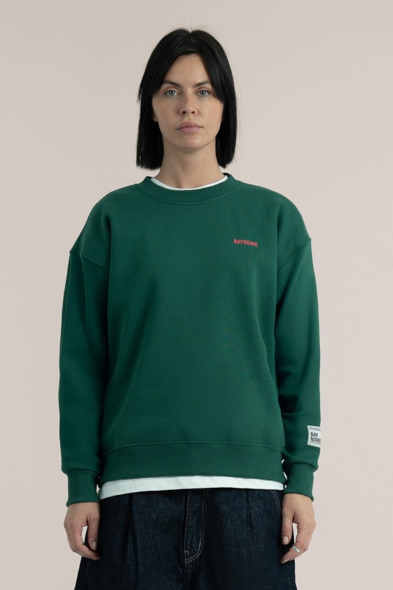Forest Logo II PL Oversized Sweatshirt - Baynoire