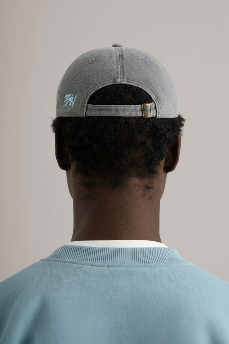 Grey BYN Emblem Cap - Baynoire