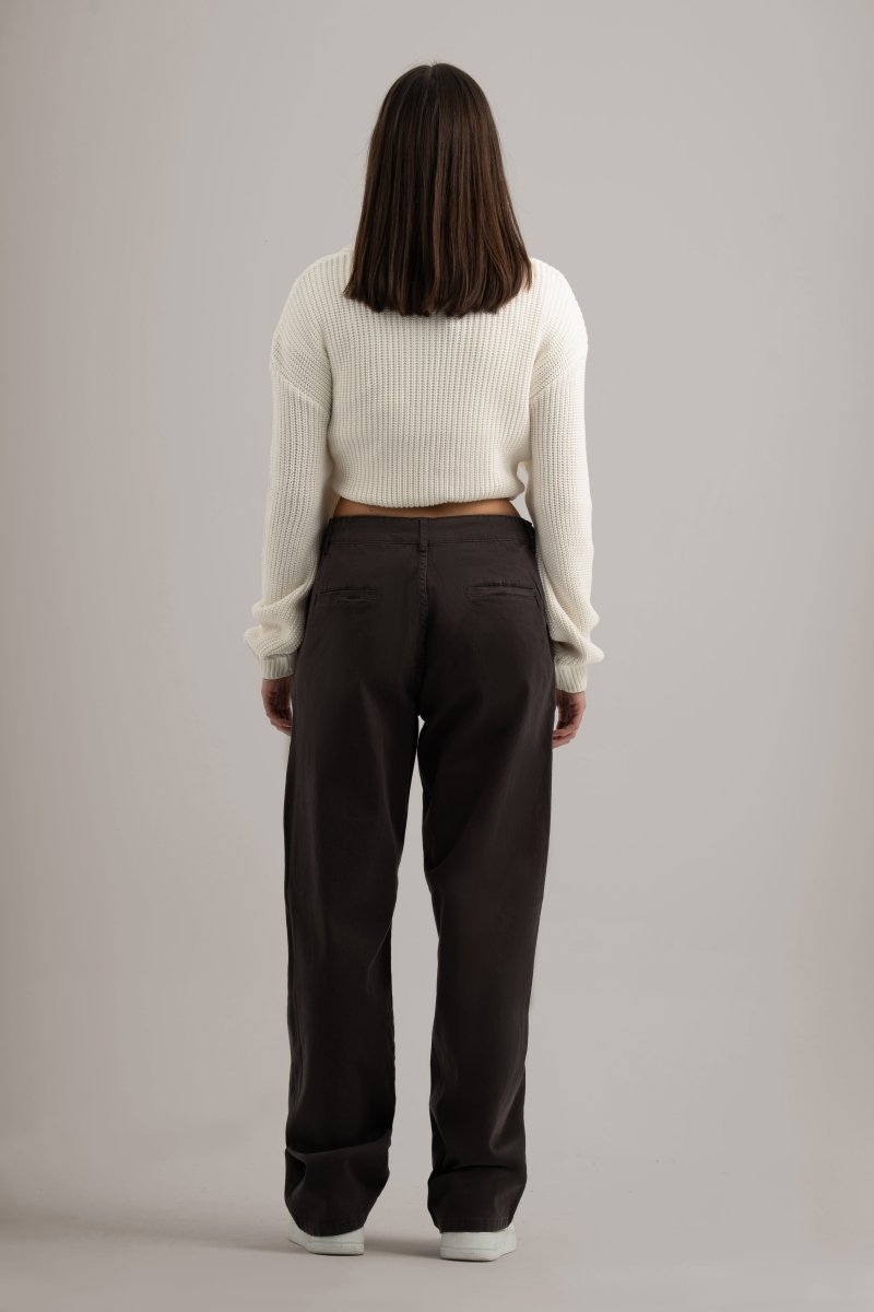 Grey Chino Pants - Baynoire