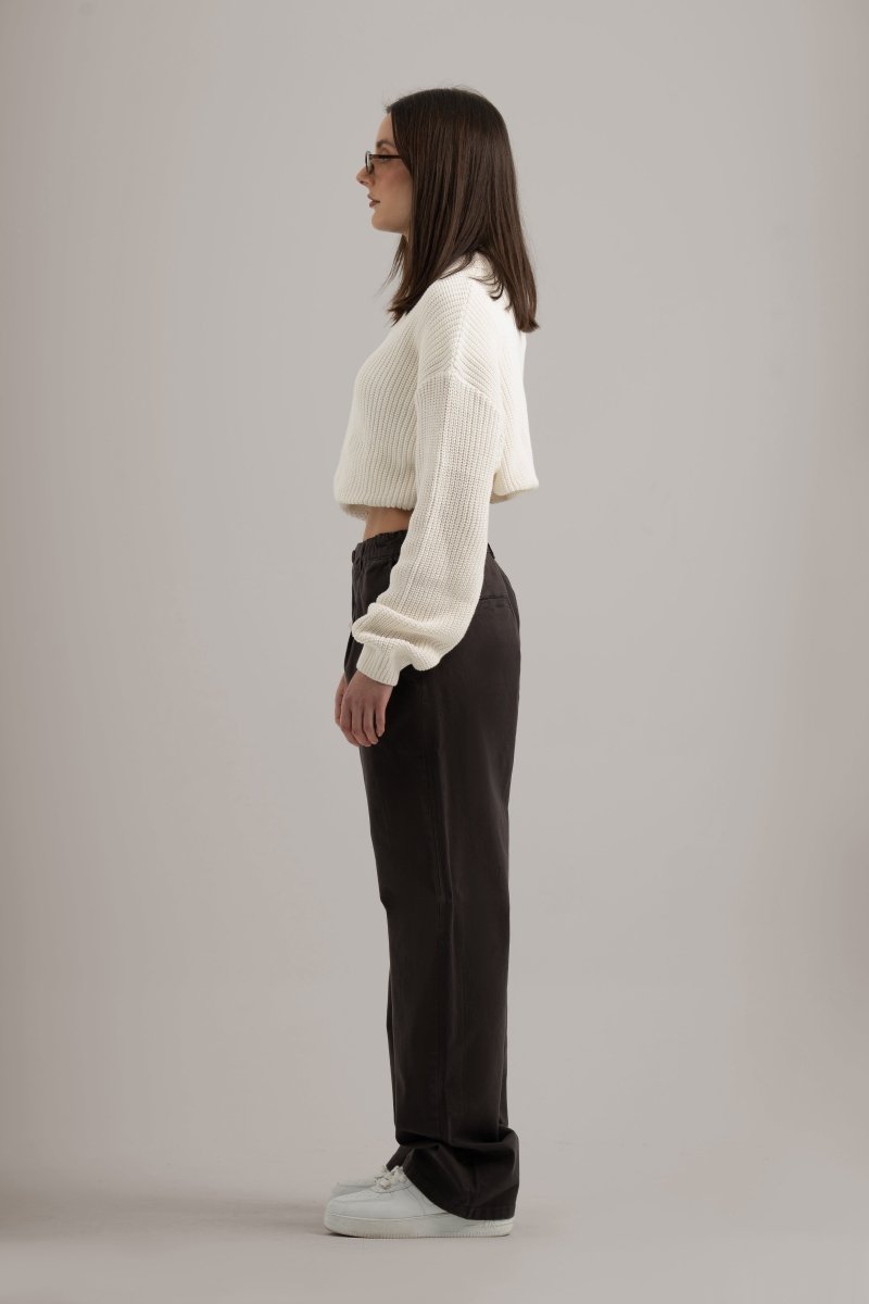 Grey Chino Pants - Baynoire