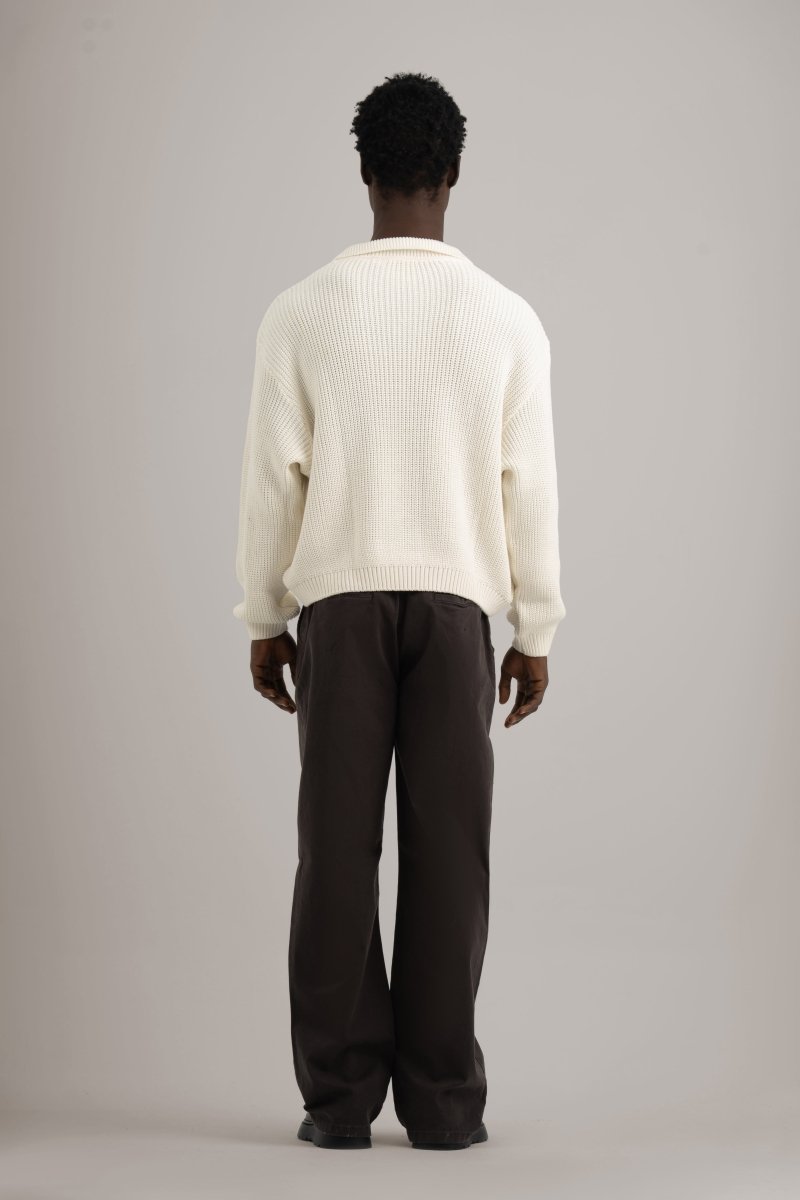 Grey Chino Pants - Baynoire