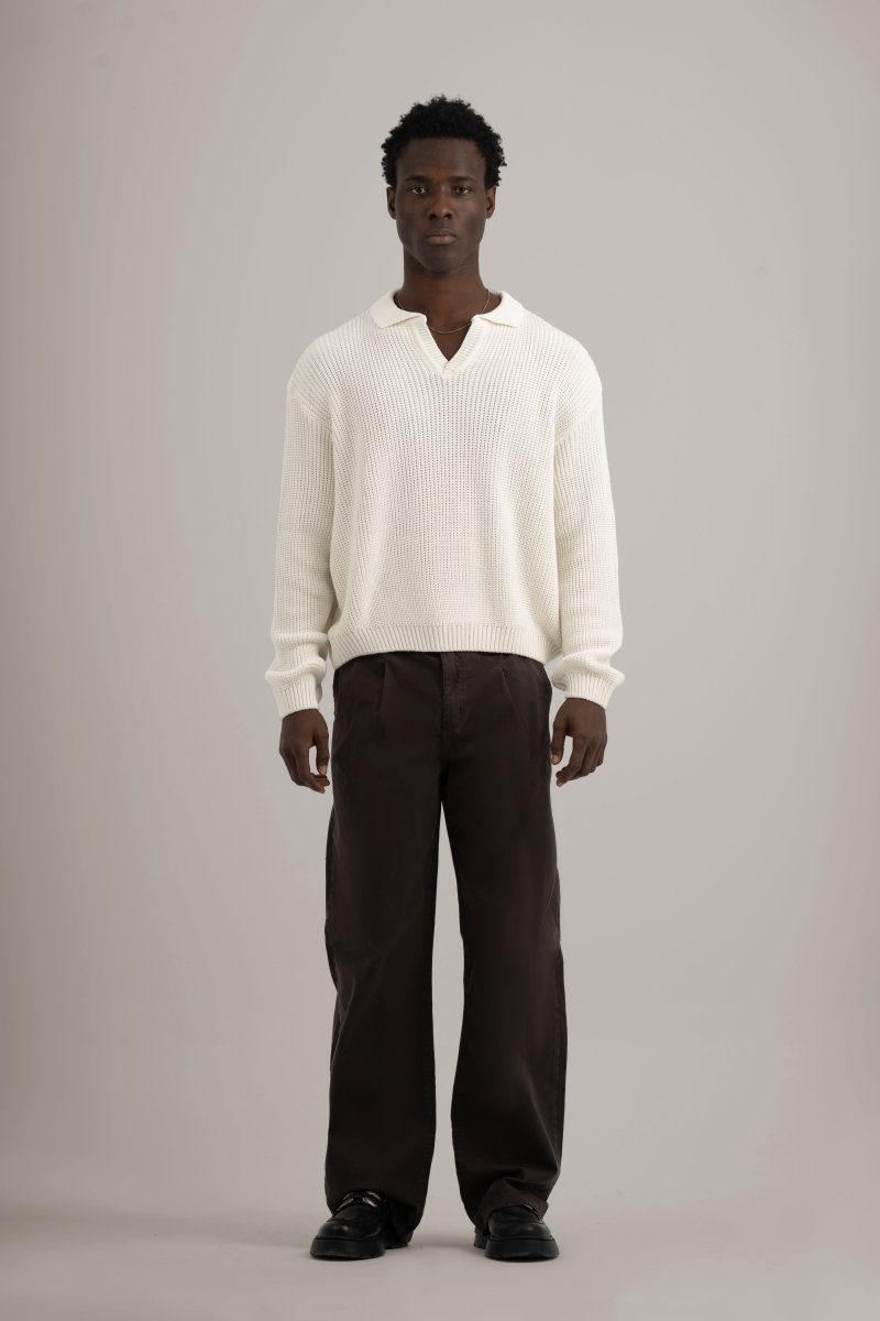 Grey Chino Pants - Baynoire