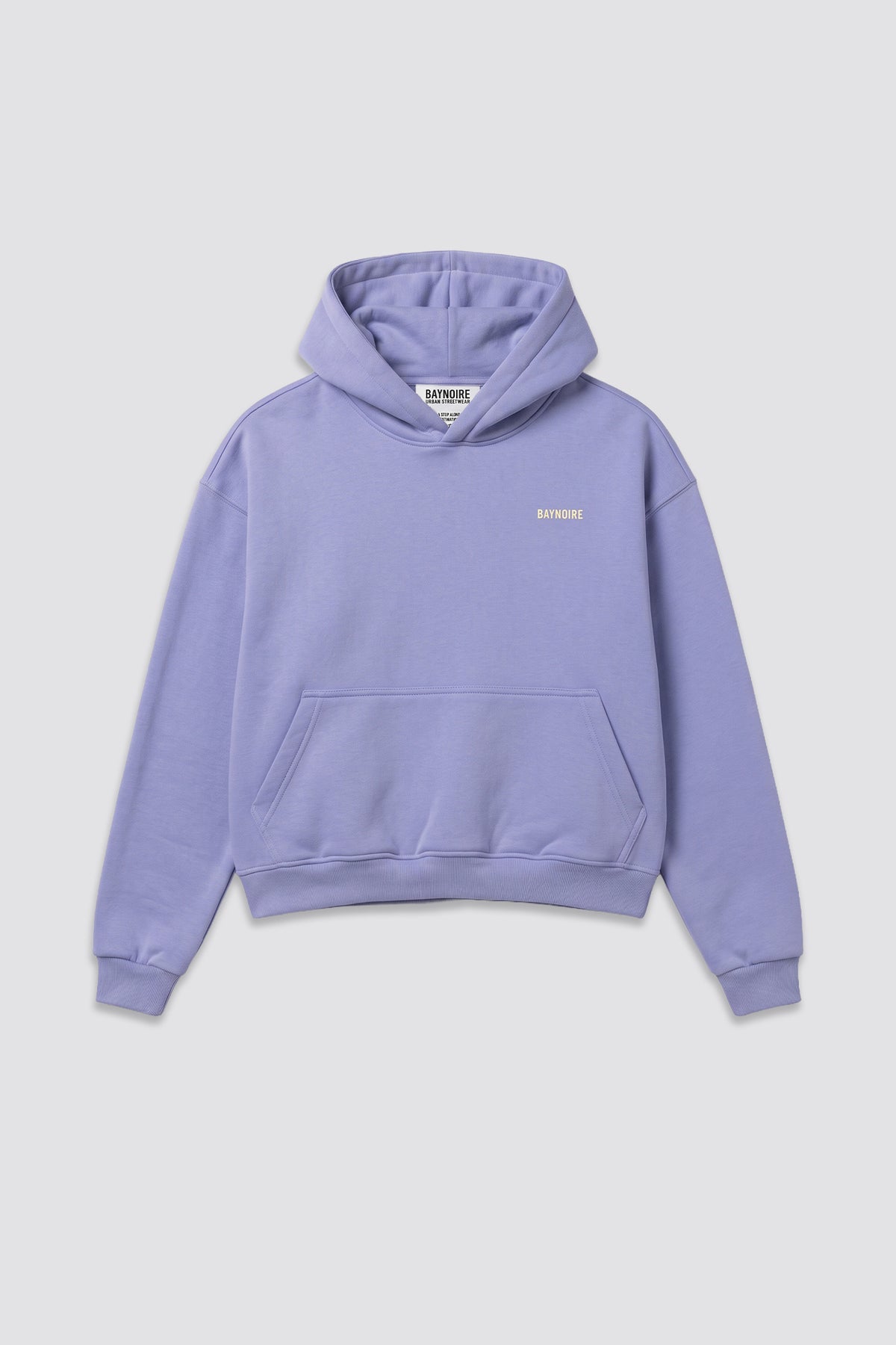 02P Oversized Lilac Hoodie