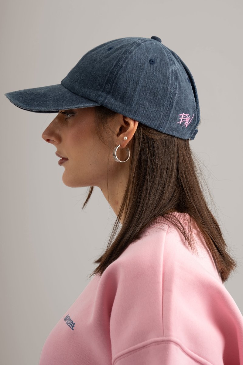 Navy BYN Emblem Cap - Baynoire