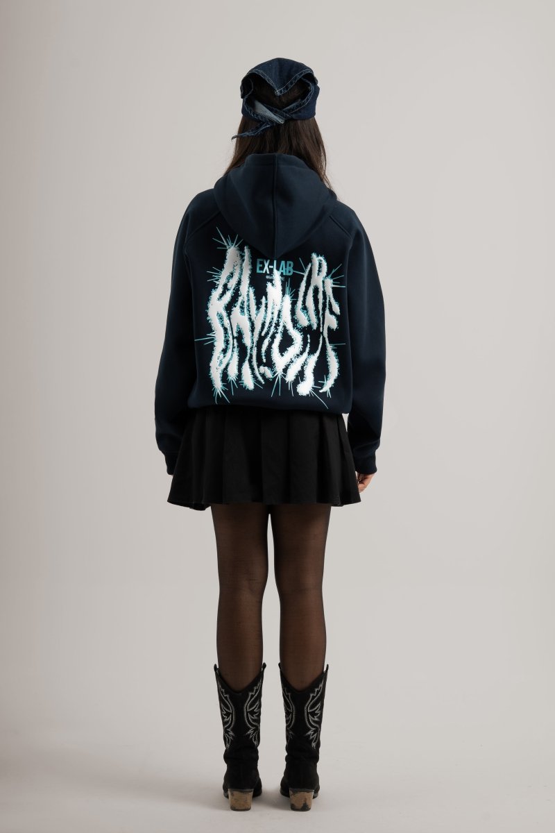 Navy EX 5.5 Hoodie - Baynoire