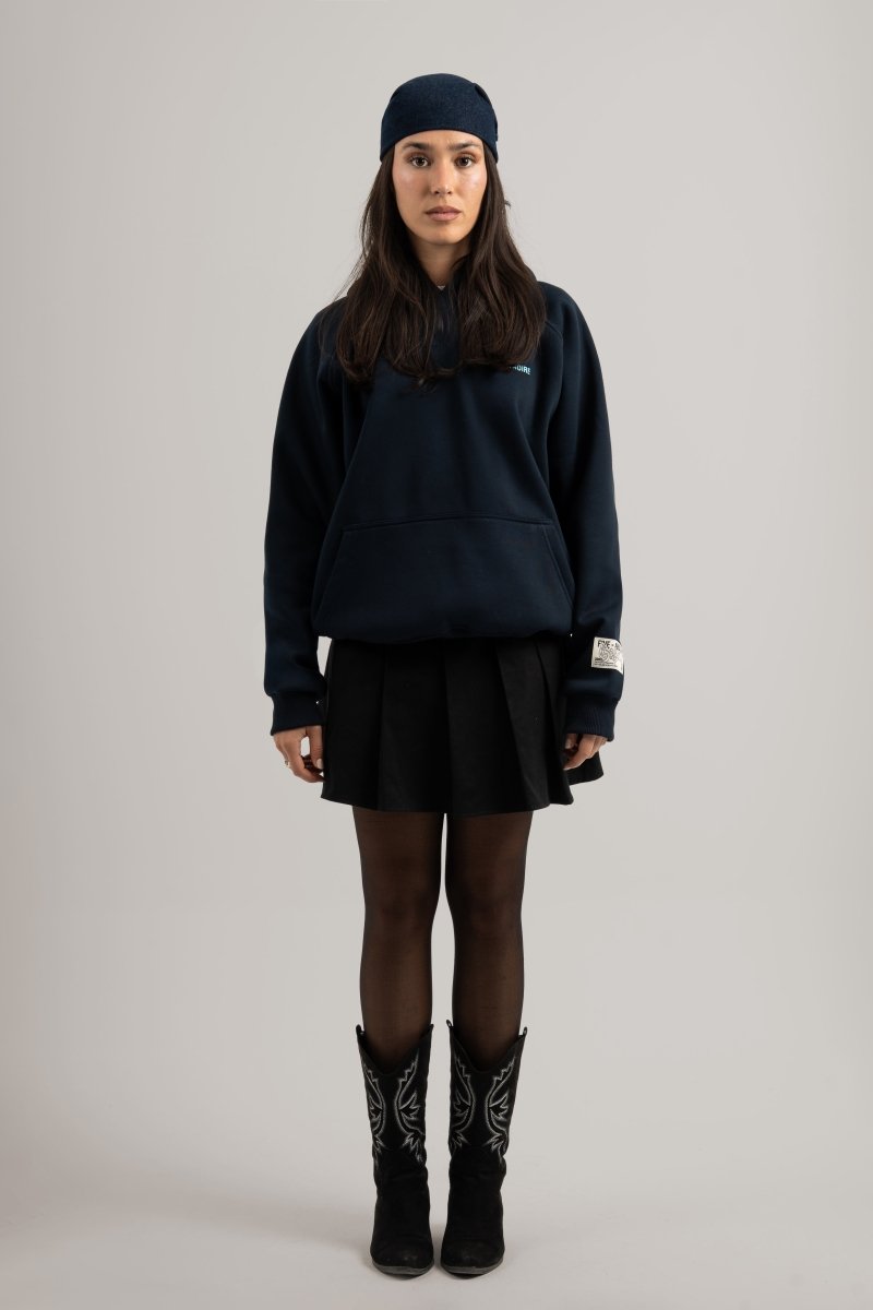 Navy EX 5.5 Hoodie - Baynoire