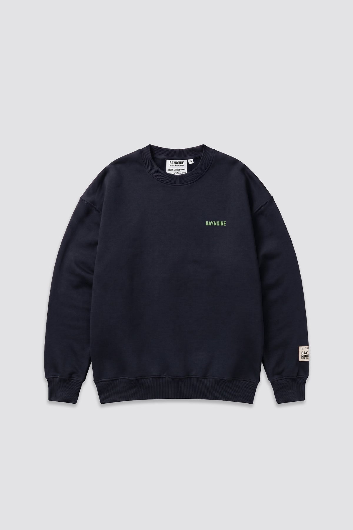 Navy Logo II PL Oversized Sweatshirt