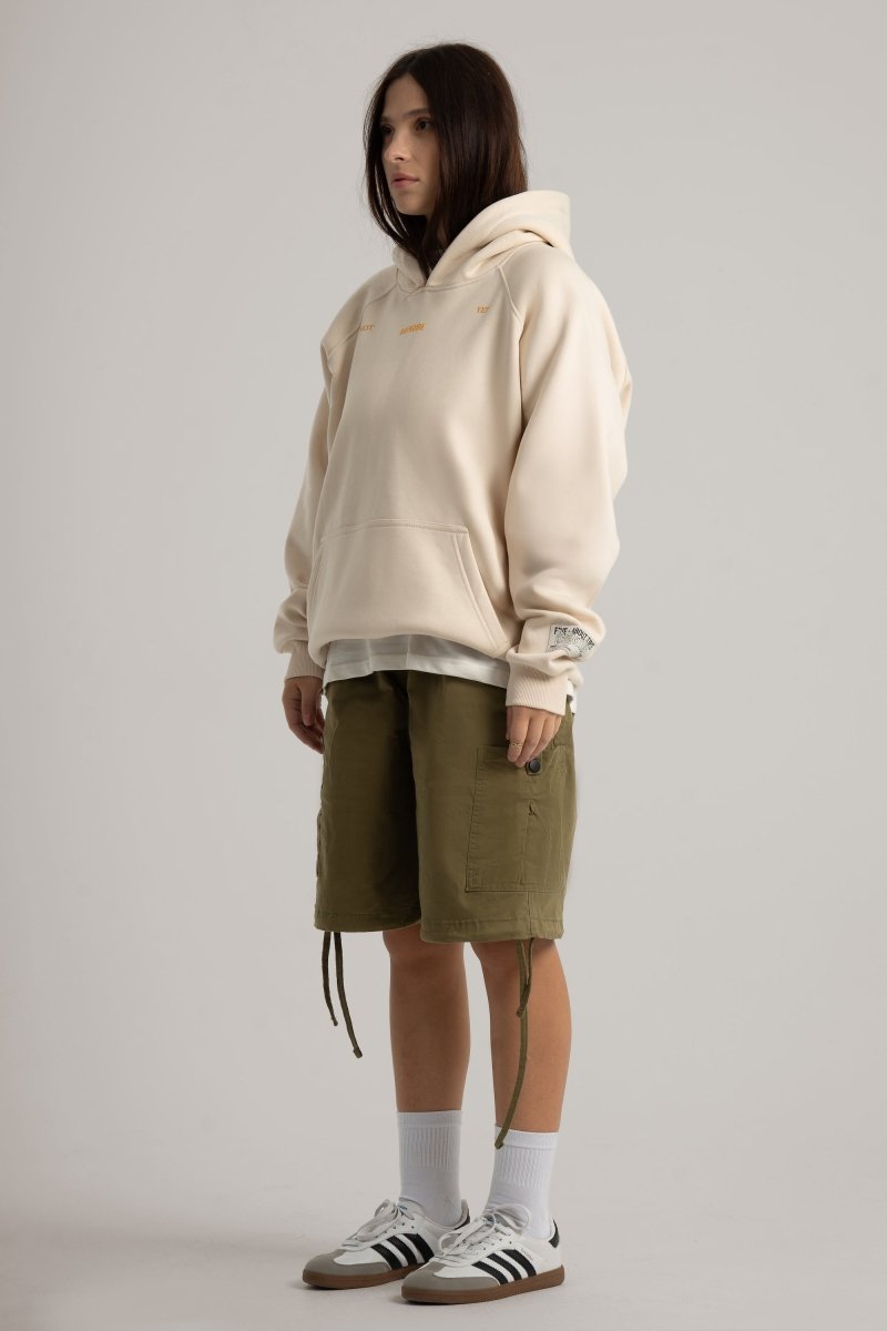 Olive Cargo Shorts - Baynoire