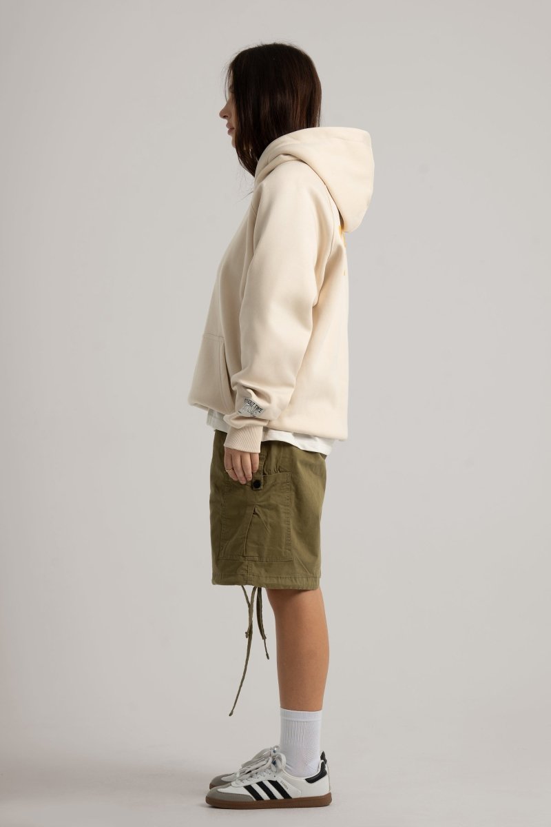 Olive Cargo Shorts - Baynoire