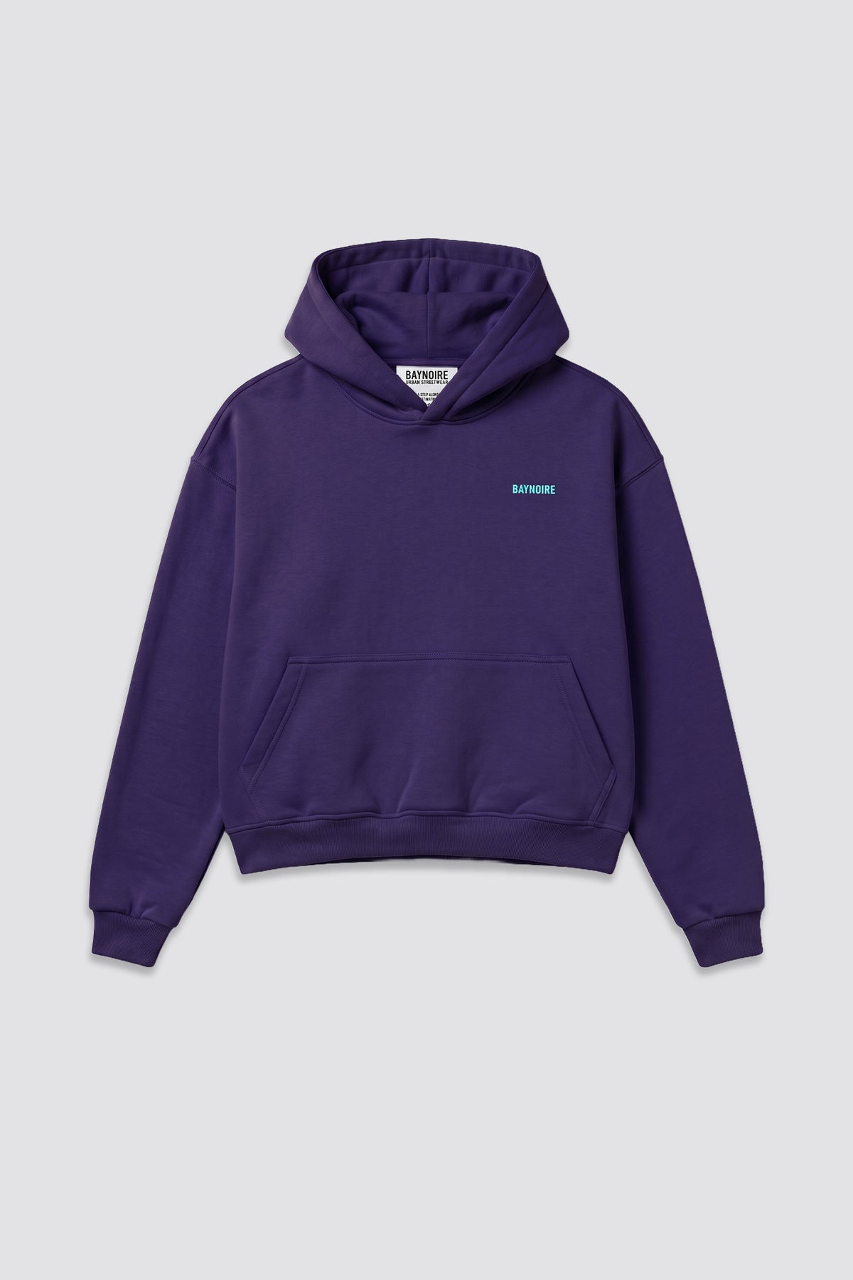 02P Oversized Purple Hoodie