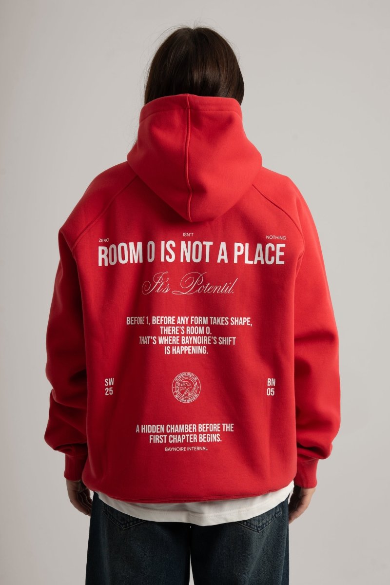 Red Room Zero Hoodie - Baynoire