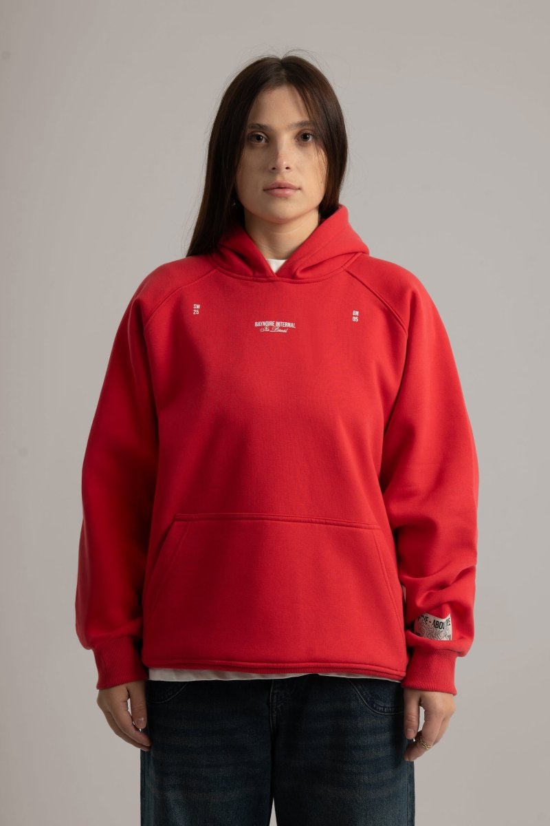 Red Room Zero Hoodie - Baynoire