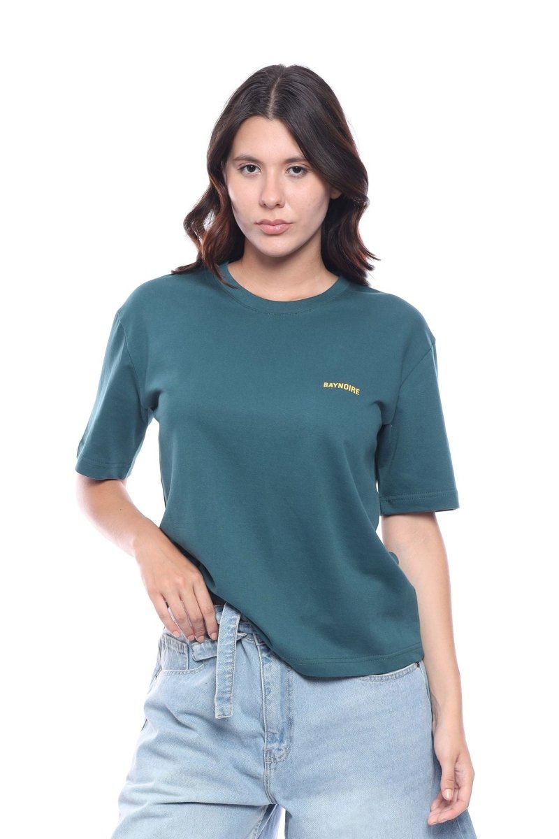 Teal Logo II PL Regular Fit T-shirt - Baynoire