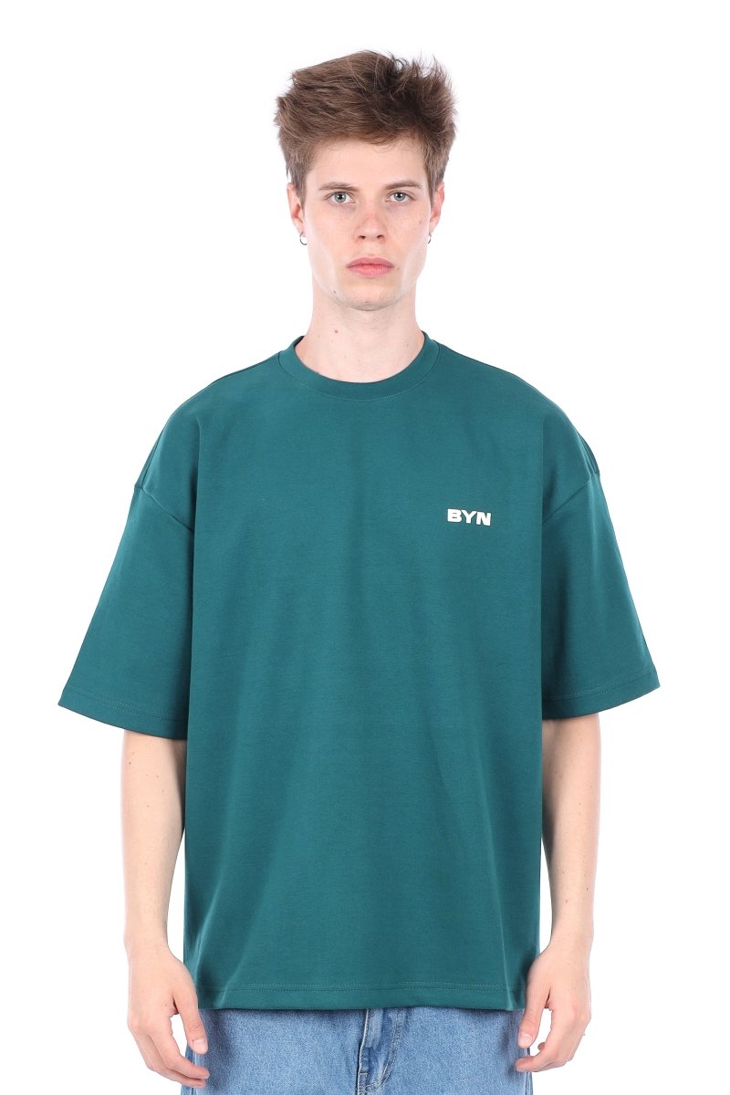Teal TheDino Oversized T-shirt - Baynoire