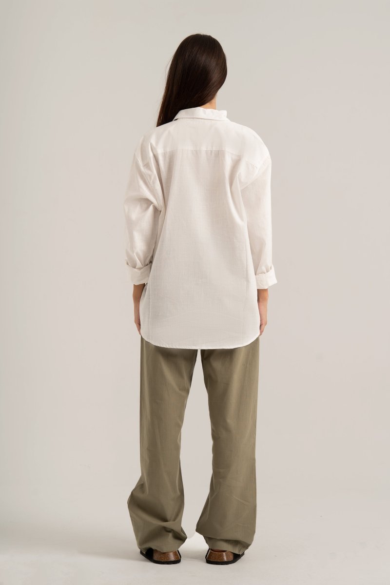 Treron C - Linen Pants - Baynoire