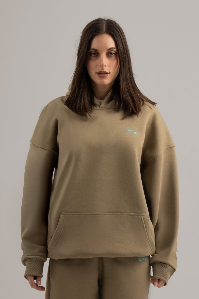 Treron Logo II PL Oversized Hoodie - Baynoire